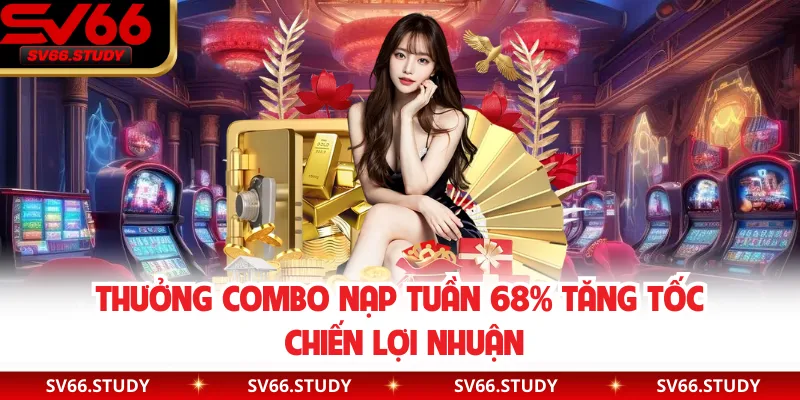 Thưởng combo nạp tuần 68% tăng tốc chiến lợi nhuận